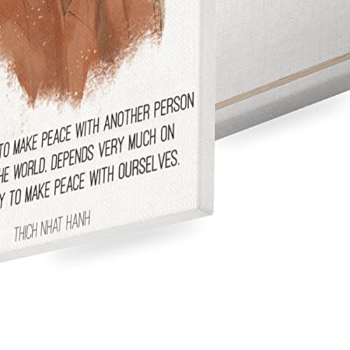Affiche Poster Peace With Ourselves une Source d'Inspiration Quotidienne - 2