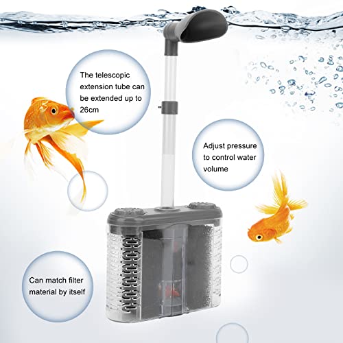 Filtro de Aquário, Fácil de Usar, Filtro de Tanque de Peixes para Aquário