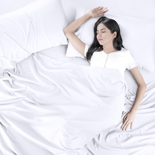 Image of Utopia Bedding Queen Size Sheet Set - Bulk Pack of 10 Bed Sheets Set - Soft Brushed Microfiber - Deep Pockets - Shrinkage & Fade Resistant - Easy Care (White)