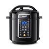 COMFEE’ 12-in-1 Electric Pressure Cooker, Instant Multi, Non-Stick Pot, Yogurt Maker, Rice Cooker, Slow, Sauté Steamer, Pressure Cooker 6 Quart Black
