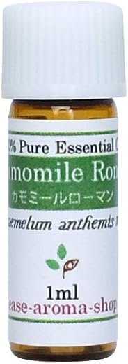 Amazon Co Jp Ease アロマオイル エッセンシャルオイル オーガニック カモミールローマン 1ml Aeaj認定精油 ドラッグストア