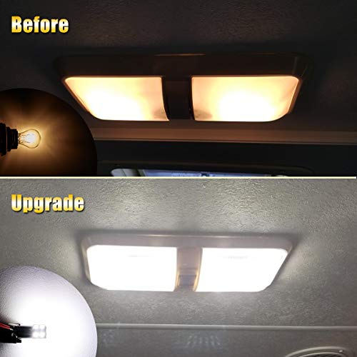 Brishine 4Pcs Ba15D 1142 Interior Led Light Bulbs For Rv, Super Bright 4500K Natural White 1004 1076 1130 1176 Led Bulbs For Camper Trailer Marine Boat 5Th Wheels Motorhome Indoor Lights(12V-24V Dc) #TOP1