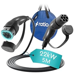 Ratio Typ 2 Ladekabel 22kW 5M