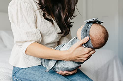 Image of Copper Pearl Swaddle Blankets for Newborns | Soft Stretchy Receiving Blankets for Boys and Girls | Large 46 x 46 Inch Baby Blankets | Lightweight and Breathable Swaddles | Thrasher