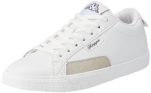 Kappa Astrid, Zapatillas Mujer, Blanco/Gris, 38 EU