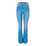 Pantalones vaqueros de corte alto para mujer