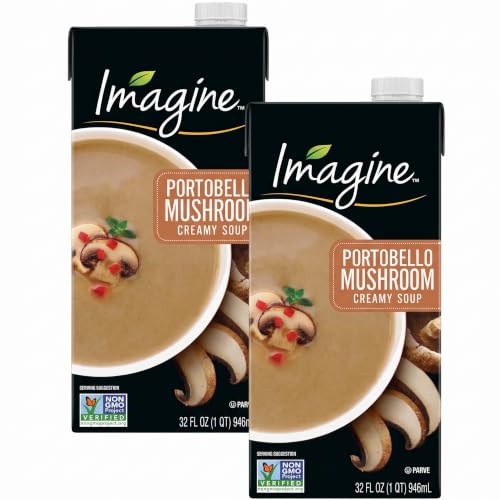 Imagine Creamy Mushroom Soup, 32 oz (Pack of 2)
