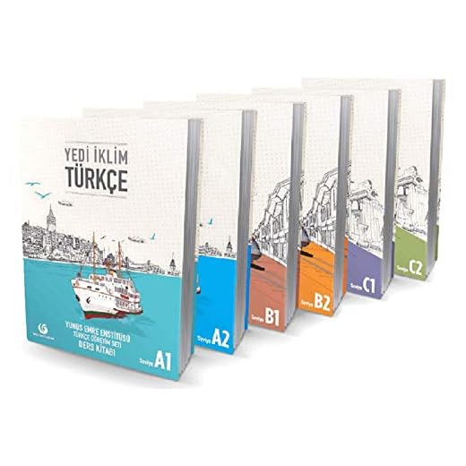 Yedi iklim (Turkish Language Full Course): 6 Books, 6 levels - A1 A2 B1 B2 C1 C2
