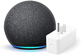 Echo Dot (4th Gen) + Amazon Smart Plug | Charcoal