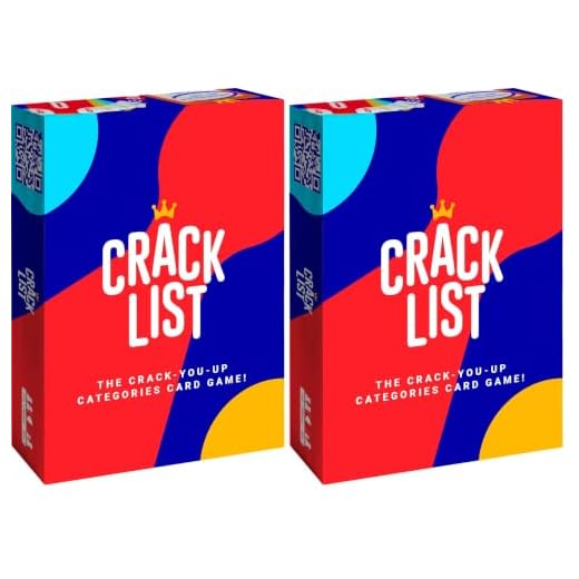 SAVANA Crack List - The Crack-You-Up Categories Card Game | 2+ Players | Quick and Hilarious Game for Kids, Teens and Adults | Family Board Games