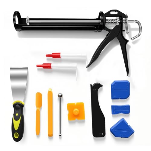 Heavy Duty Drip-Free Caulking Gun (10 oz)