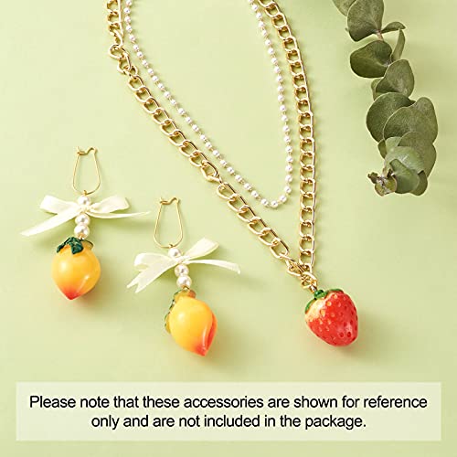 Beadthoven 60Pcs Assorted Thanksgiving Fall Harvest Charms Vegetable Fruits Resin Charms Pendants Set Mixed Mini 3D Fruits Imitation Food Dangle Beads Rustic Farmhouse Charms For Diy Earrings Necklaces Keychain Jewelry Making Accessories #TOP4