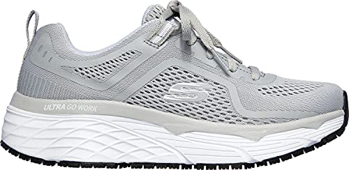 Skechers Work Banham, Women's, Grey, Soft Toe, Low Athletic (9.0 M) #TOP1