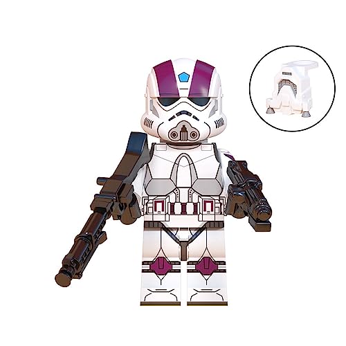 Feegar 8Pcs Battle Soldiers With Weapons Set Star Mini Figures Clone Wars Action Figures #TOP2