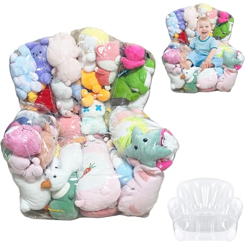 Pouf de rangement pour animaux peluche étanche protégeant de la poussière