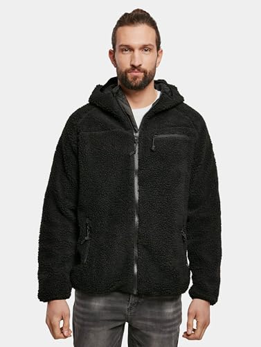 Foto von Brandit Teddyfleece Worker Jacket, Farbe: black, Größe: L