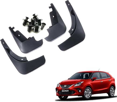 Image of WolkomHome Mud Flap Compatible with glanza - Durable Splash Guards for Car Exterior Protection