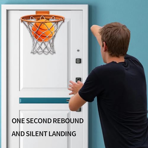 Usoway 2024 Silent Basketball Dribbling Indoor, Silent Foam Basketball, Indoor Training Foam Ball No Noise No Sound Basketball Orange Color Size 24CM(29.5 inches)