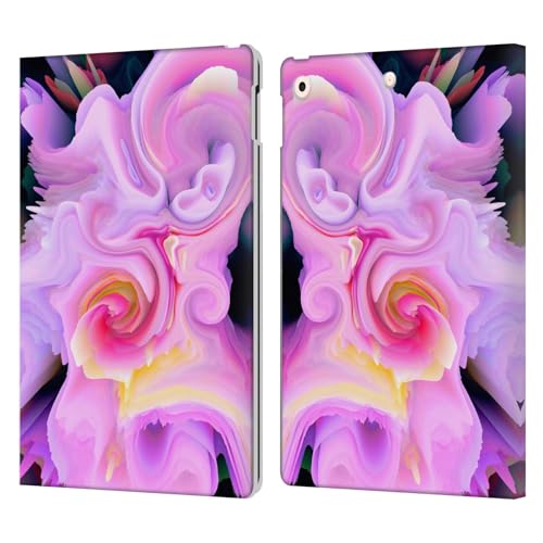 Étui portefeuille en cuir Haroulita Romance pour Apple iPad 10.2 avec protection intégrale
