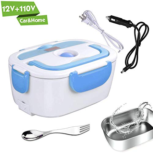 Electric Lunch Box for Car and Home 110V & 12V 40W - Removable