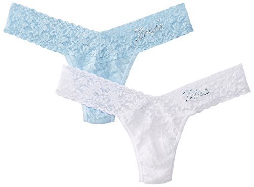 hanky panky, Bride & Mrs. Low Rise Thong Box Set, One Size (2-12)