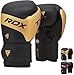 RDX Gants de Boxe pour Entraînement et Muay Thaï Gants en Kalix Cuir pour Sparring, Kickboxing, Le Combat, Sacs de Frappe, Vitesse Ball et Pattes d'ours Combat Mitaines, Boxing Gloves