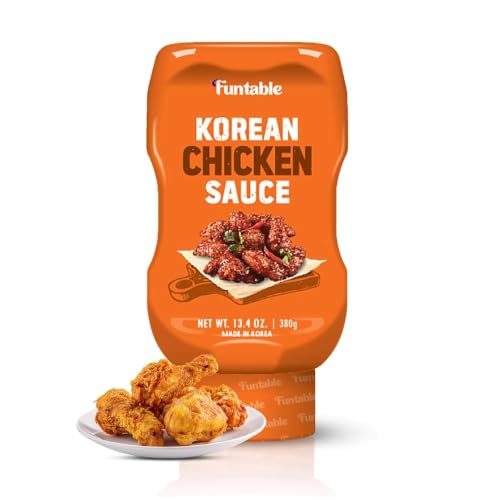 Funtable Korean Fried Chicken Sauce - Sweet, Spicy & Tangy, ...