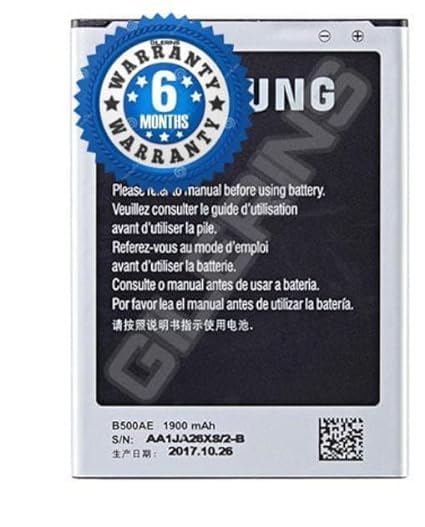 Image of Original B500AE Battery for Samsung Galaxy S4 Mini i9190 / i9198 / i9192 Battery with 6 Month Warranty** (GG99)