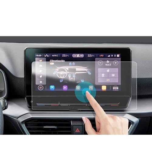 Film de protection écran LCD anti-rayures pour navigation Leon MK4 10" 2020