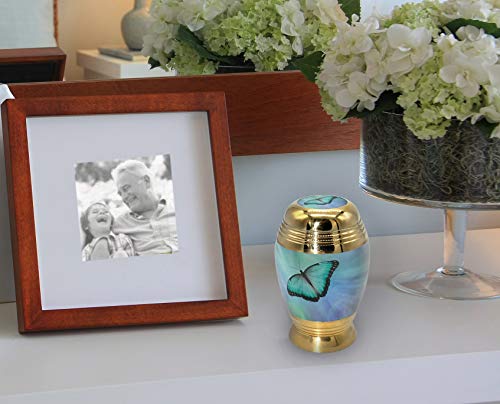 Image of Bokeh Butterfly Cremation Urns for Human Ashes Adult Female Urns for Ashes