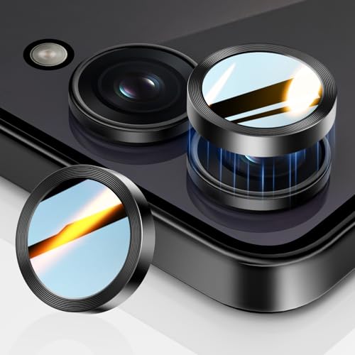X-it for Samsung Galaxy Z Flip 7 Camera Lens Protector & Camera Cover, 1:1 Invisible Fit, Ultra HD, 9H+ Military-Grade Aerospace Tempered Glass, Anti-Scratch & Shockproof, Strong Adhesion, Case Friendly