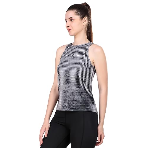 Image of ReDesign Apparels Women's Athleisure Dri Fast Workout Sleeveless Top Sports Gym Tshirt