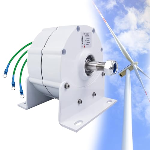 Realizzato in filo di rame puro di alta qualità, quindi questo generatore a magnete permanente ha una maggiore efficienza, prestazioni più stabili, maggiore sicurezza e affidabilità
