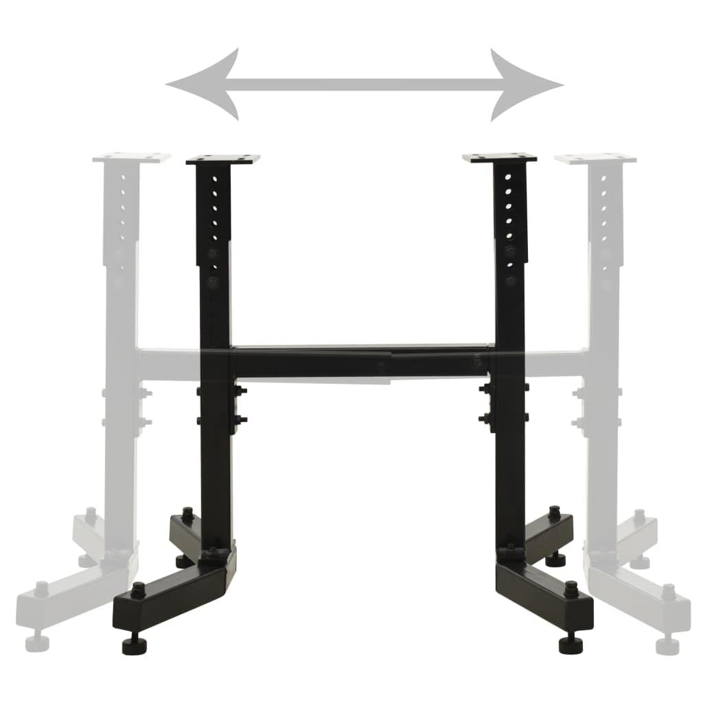 vidaXL Supporto per Tornio Legno Universale, cavalletto per tornio Universale, cavalletto per Macchina, Supporti per tornio