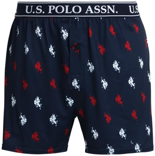 U.S. Polo Assn. Mens Boxer Shorts - 3 Pack Ultra Soft Breathable Knit Boxers for Men with Functional Fly (Sizes S-XL)4