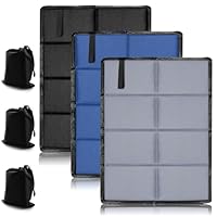 Sitzkissen Outdoor Faltbar, 3 Stück Thermo Sitzkissen Faltbare Sitzunterlage Sitzmatte Wasserdicht Tragbar mit 3 Aufbewahrungsbeutel für Picknicks im Freien Wandern Camping