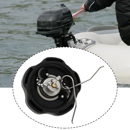 SG Store Tankdeckel für Außenbord-Tankdeckel, ID 45 mm Außendurchmesser, 57,6 mm, kompatibel mit Yamaha 4-Takt, 2,5 PS, 4 PS, 5 PS, 6 PS
