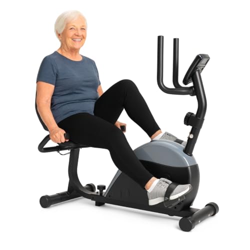 Vive Recumbent Exercise Bike with App, 8 Resistance Levels