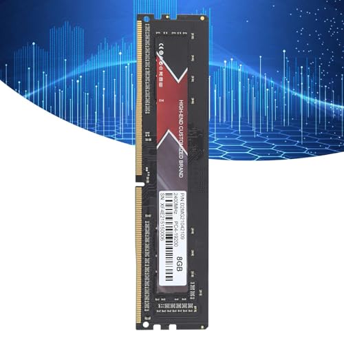 DDR4 RAM Jectse 16 Go PC4-19200 Mémoire Vive PC Bureau barrette mémoire 8GB - 4