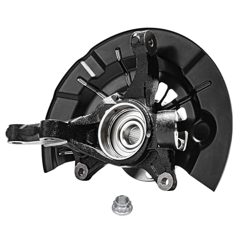Image of Detroit Axle - Front 2pc Steering Knuckles for 2013 2014 2015 2016 Toyota Avalon 2 Steering Knuckles & Wheel Bearing Hubs Assembly Replacement