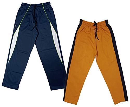Image of indi weaves Girls and Boys-Unisex Fleece and Polyester Track Pants for Winters Pack of 2
