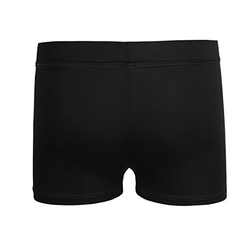 iEFiEL Kids Girls Ballet Dance Booty Shorts Sports Gym Workout Yoga Cycling Running Activewear Shorts Black 12 - Thumbnail 5