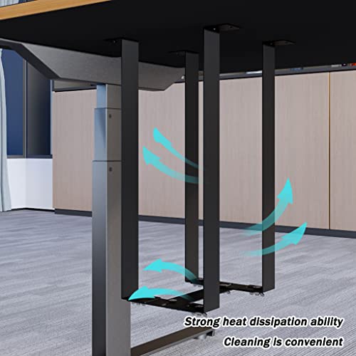 Soporte vertical para computadora con correas ajustables para caja de PC 5