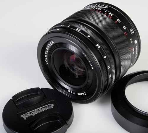 Voigtlander Nokton 28mm f/1.5 Aspherical Lens Compatible with Sony E Mount
