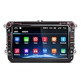 AWESAFE Android 11.0 [2GB+32GB] Radio Coche con Pantalla 2 DIN CD/DVD para VW, Autoradio CarPlay/Android Auto para VW con WiFi/GPS/Bluetooth/RDS/USB/FM AM/SD/RCA, Admite Mandos del Volante