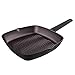 Cecotec Patelnie grillowe Polka Experience 28 Grill Titan. Średnica 28 cm, Odlew aluminiowy, Powłoka Teflon Select, Można myć w zmywarce i nadaje się do wszystkich rodzajów kuchenek, Nieodkształcające się dno, Można myć w zmywarce.