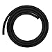 CocoMocart 5/16 Inch ID x 6.5 Feet/2m Length NBR/PVC SAE30R6 Polyester Reinforced Fuel Line Tubing Hose
