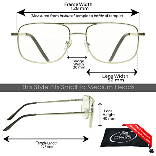 Image of proSPORT Multifocal Progressive 3 Magnifications in 1 Lens No Line Computer Gaming Reading Glasses for Men & Women