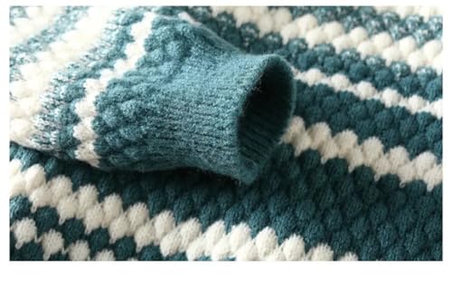 Men's Striped Sweater Men Casual Knitted Pullovers O-Neck Long Sleeves Warm Sweaters4