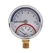 Thermo-Manometer Boiler Temperature Pressure Gauge 0-10Bar 0-120â„ƒ Dial Liquid Filled Pressure Gauge for Floor Heating Gauge for Temperature and Pressure
